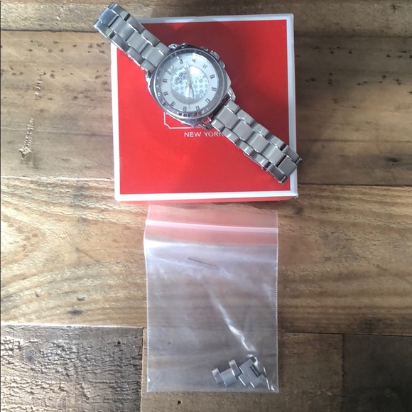 Coach Accessories - Coach Silver Watch